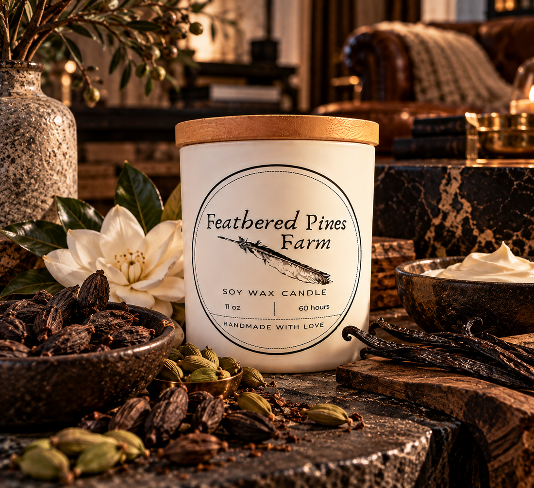 Black Cardamom Veil | 11 oz Soy Candle