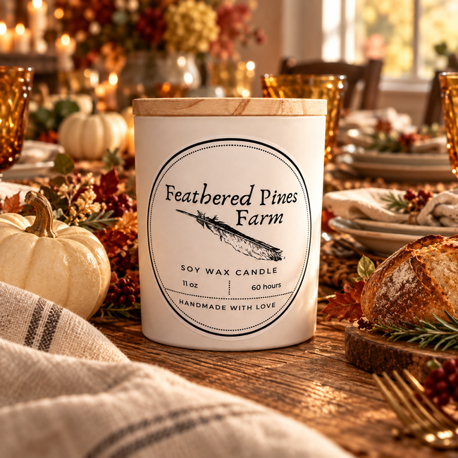 Gathered at the Table Soy Candle | Fall Candle | 11 oz
