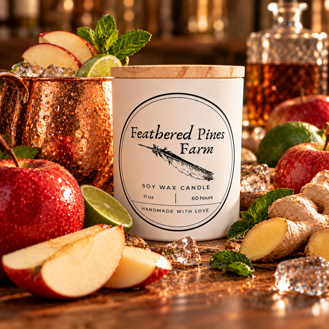 Apples After Midnight | 11 oz Holiday Soy Candle
